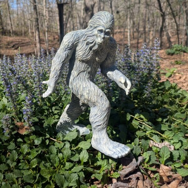 Bigfoot Classic Standing Sasquatch Yeti Statue, Indoor/Outdoor Figurine for Patio, Deck, Home, Office, 11.5 in H